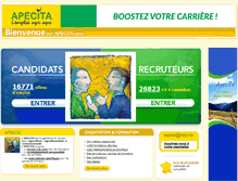 Tablet Screenshot of apecita.fr